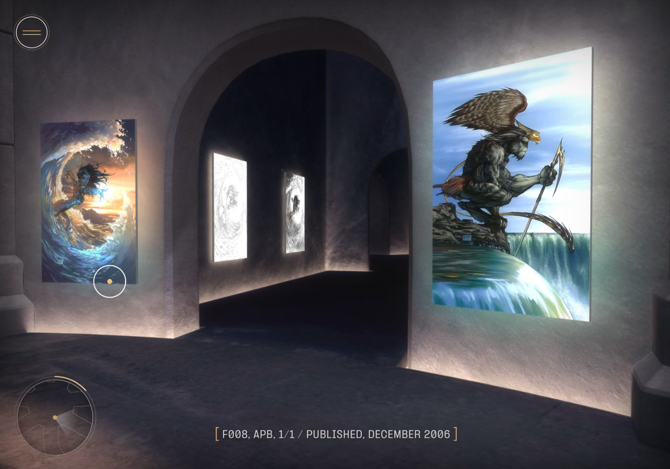 Ekos Genesis Virtual Art Gallery